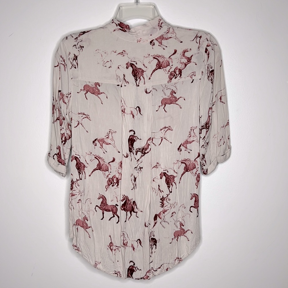 Babaton Horses Blouse XS - Picture 3 of 12